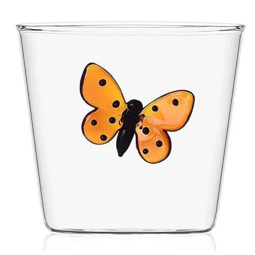 Ichendorf Milano - Tumbler red butterfly | Eccellenza