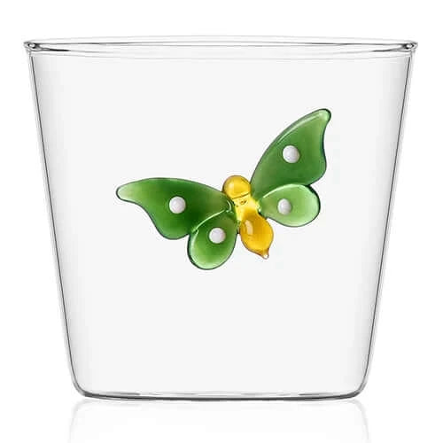 Ichendorf Milano - Tumbler green butterfly | Eccellenza